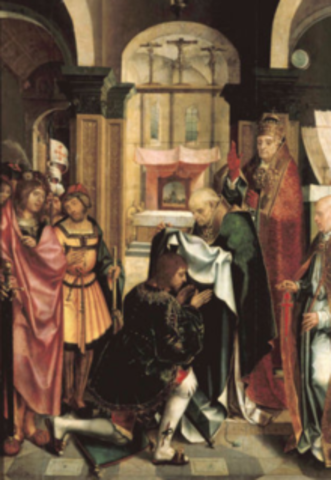 Vasco da Gama joins the order of Santiago