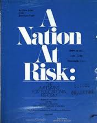 A Nation at Risk (MOST IMPORTANT)