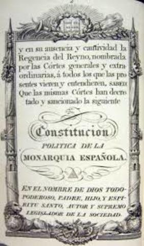 Cnstitución de Cádiz.