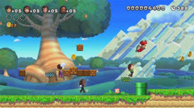 New super mario bros u