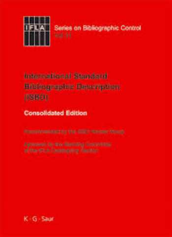 Primera edición para monografías de las ISBD