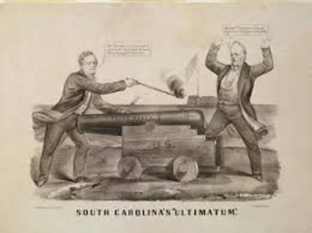 South Carolina secedes from Union