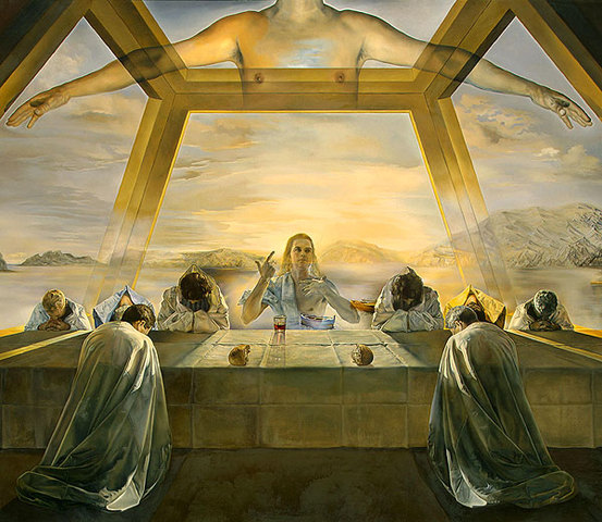 Detalle de La última cena