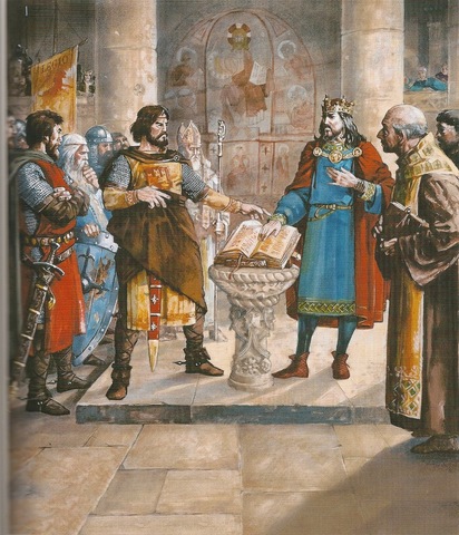 sancho II y Alfonso IV se enfrentaron en una batalla