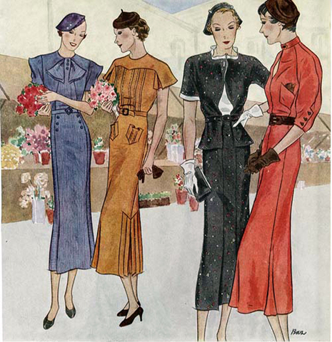 Moda de los 1930