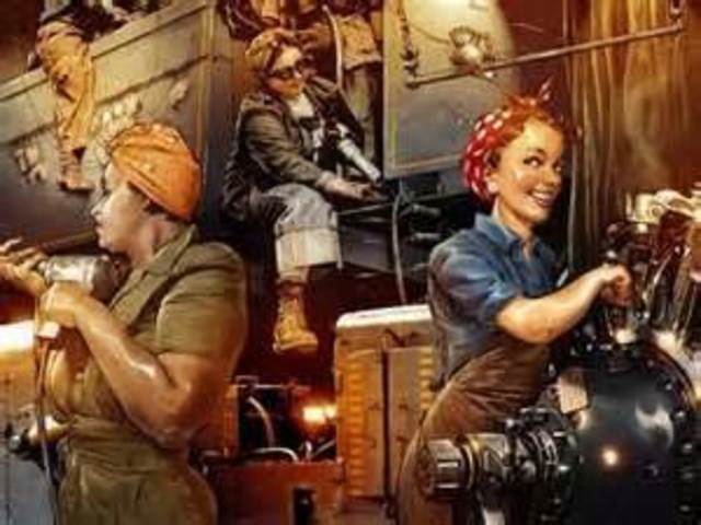 Rosie the Riveter campaign encourages women to get a job