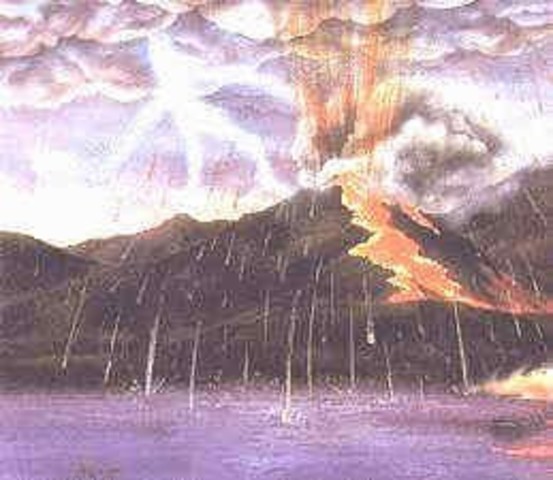 Inicio superficie de la tierra