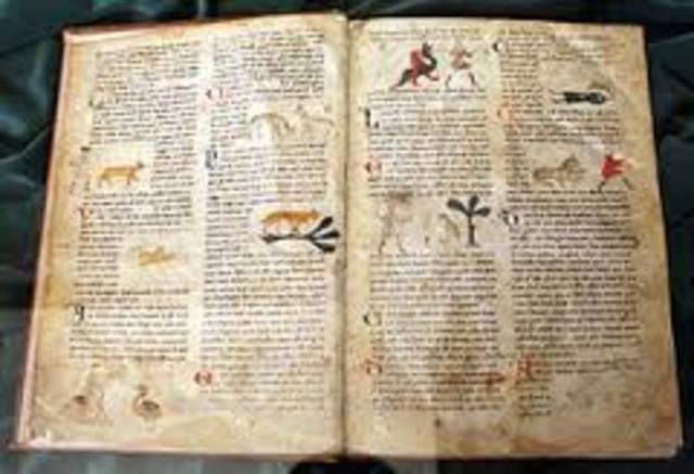 RICHARD DE FOURNIVAL, RECTOR DE LA IGLESIA AMIENS DE SU TRABAJO BIBLIONOMIA