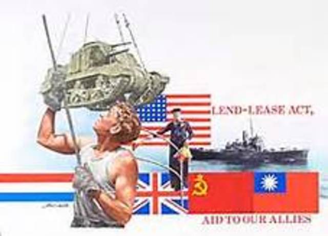 Congress passes the Lend Lease Act