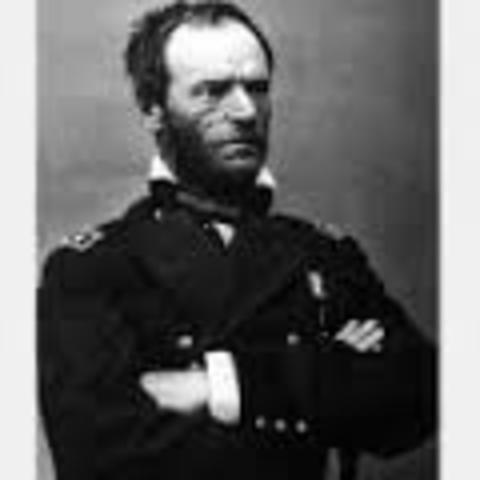 Union General William T. Sherman finishes his march to the Sea and cuptures Savannah, GA.