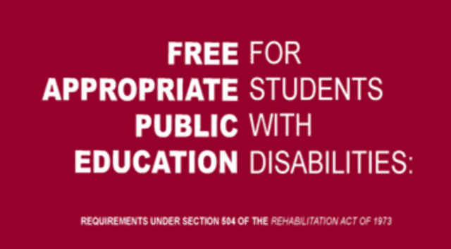 Free Appropriate Public Education (FAPE)