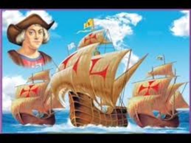 Cristobal Colon llega a America