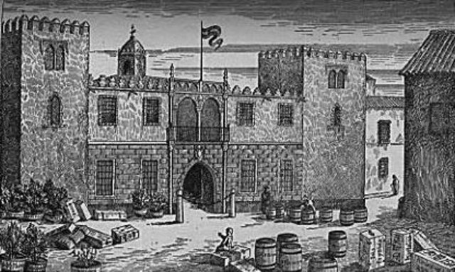 Se funda la casa de Contraciòn en Sevilla para controlar el comercio en America