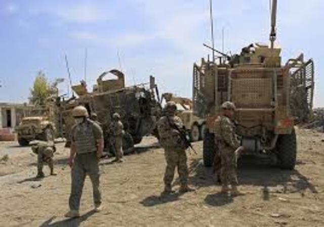 NATO backs US military strikes, following 9/11.