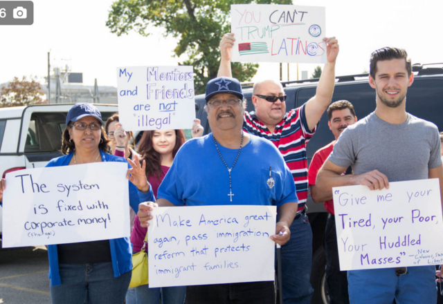 Trump talks taxes, trade and immigration in Waterloo