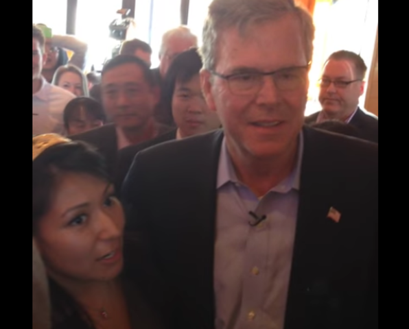 DREAM Iowa Confronts Jeb Bush about His Opposition to DAPA