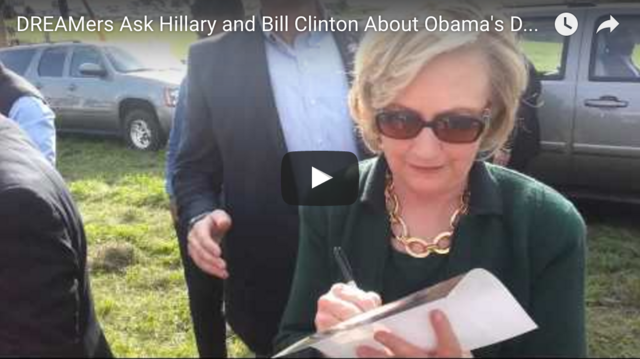 DREAMers Ask Hillary Clinton About Barack Obama's Immigration Executive Action Delay
