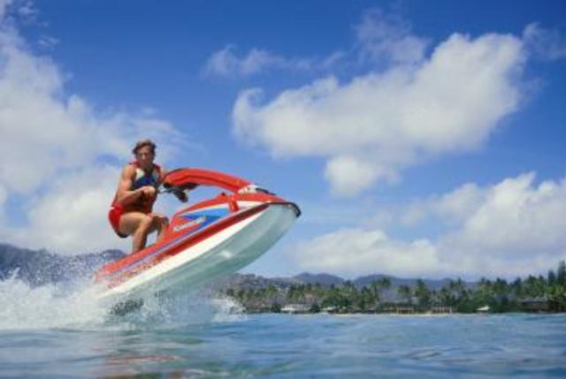 the Jet Ski