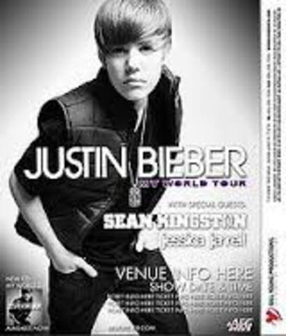 My World Tour Anouncment