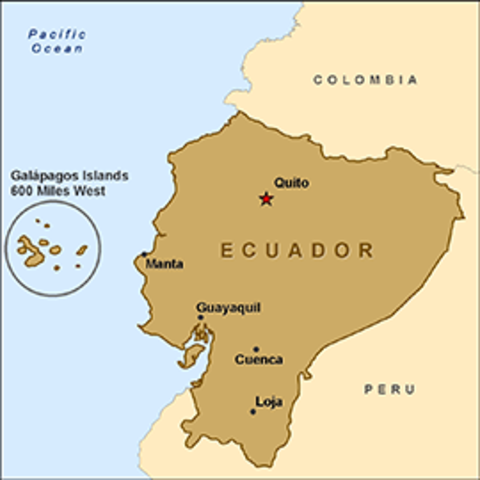 Goes to Ecuador