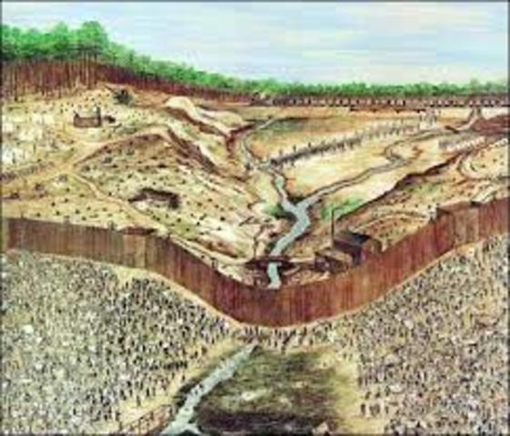 prisoner of war camp