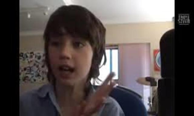 Released first singing video.