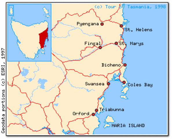 East Coast Tasmania discovered