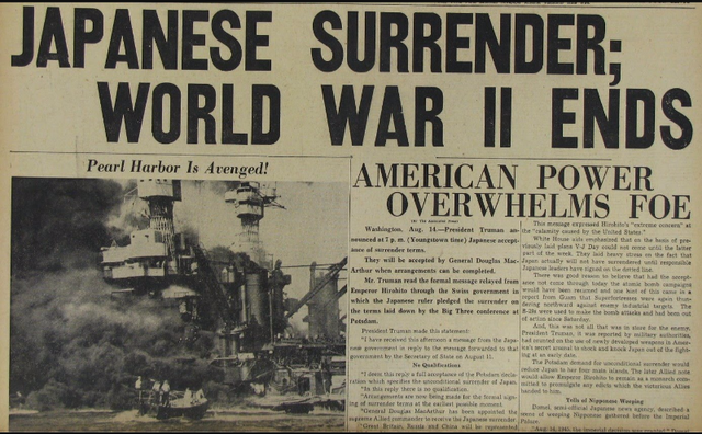 Surrender of Japan