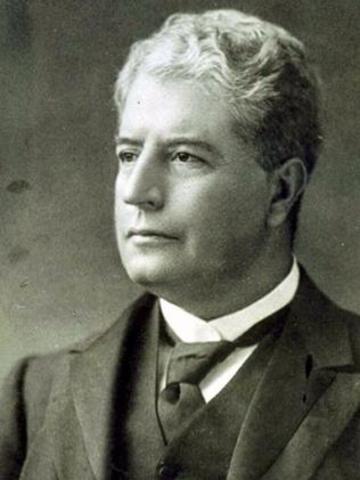 Edmund Barton, First Prime Minister of Australia.