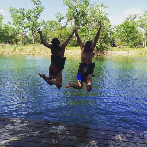 Went to the Lake with Friends