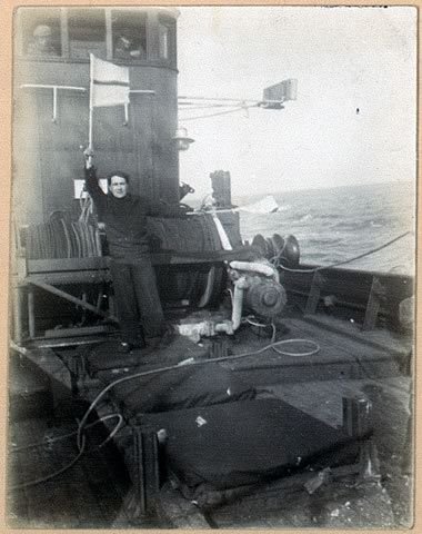 signalman signaling the letter j