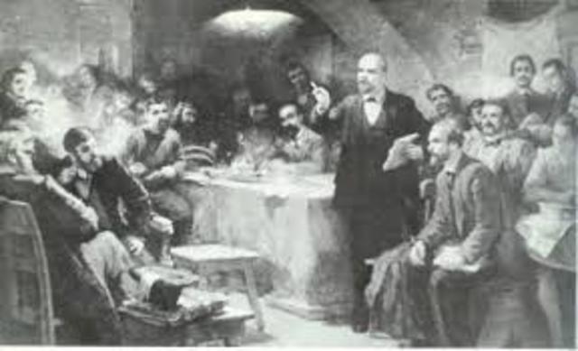 1903 The Social Democratic Party Splits