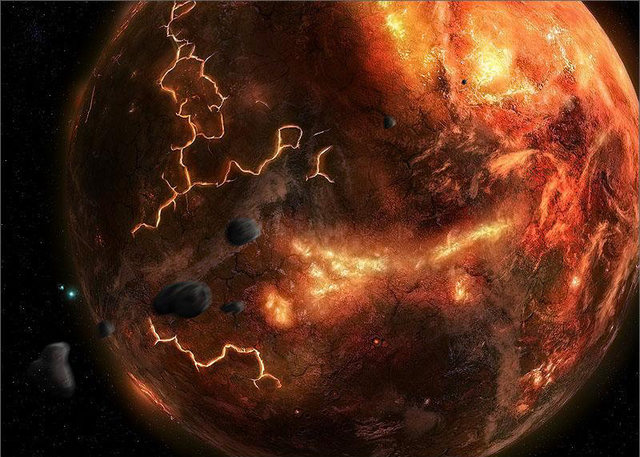 Hace 4540 Millones De Años: La Creación De La Tierra