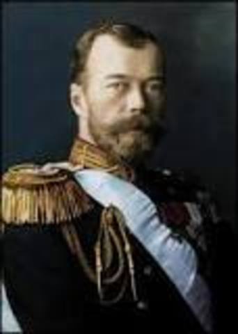 1917 Czar Nicholas II Abdicates the Throne