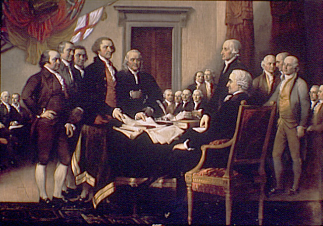 U.S declares Independence