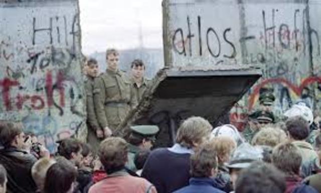 Fall of the Berlin wall