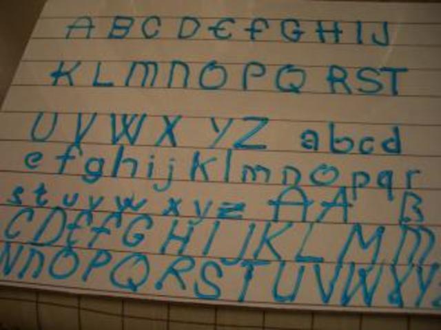 Derek Writes All Letters Legibly