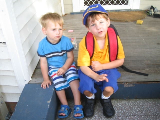 i started kindergarten