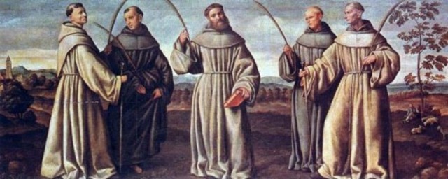 llegan los primeros frailes franciscanos