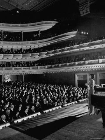 Performance at Carnegie Hall