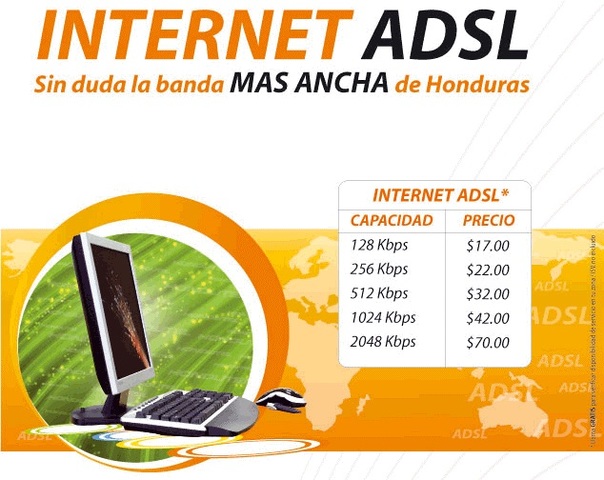HONDUTEL brinda servicio de Internet