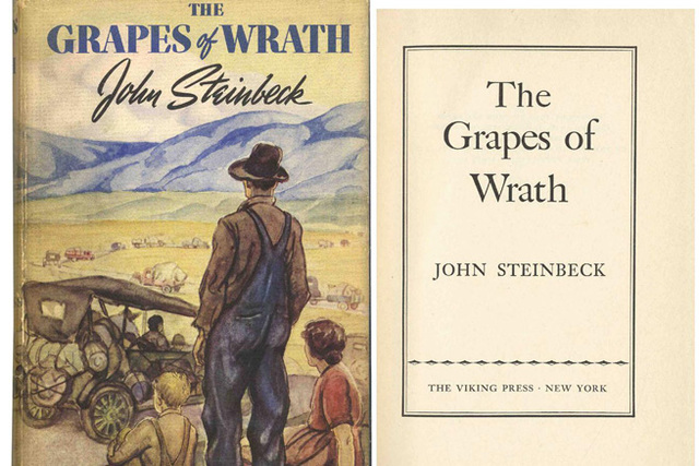 Grapes of Wrath is Published