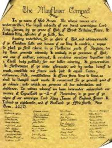 Mayflower Compact Written