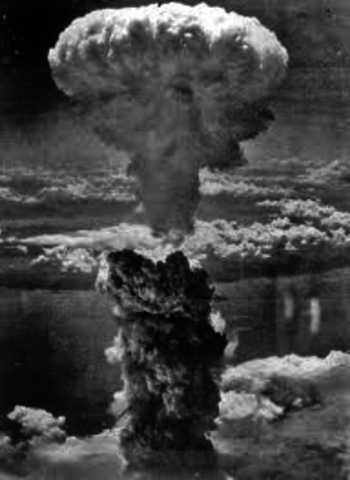 Dropping of the atomic bomb