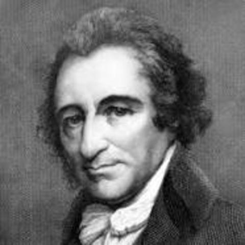 Thomas Paine publishes Common Sense
