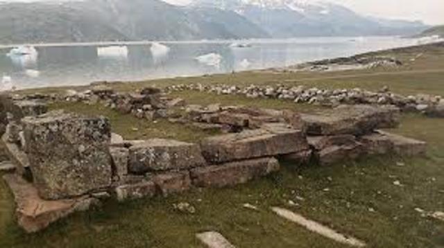 Erik the Red settles Greenland.