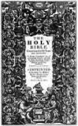 King James bible is published
