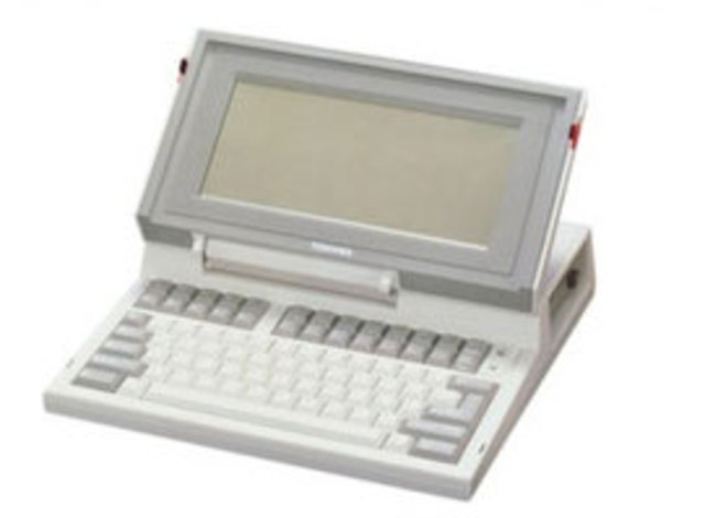 东芝推出世界第一台笔记本电脑T1100