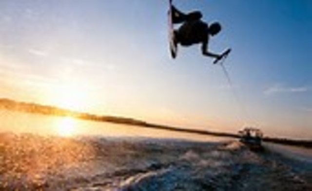 wakeboarding