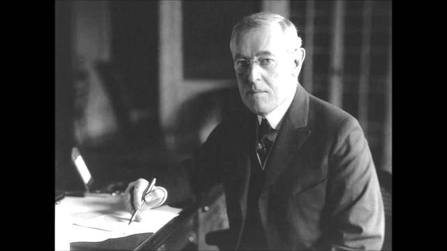 Publication of the 14 points of Woodrow Wilson